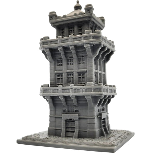 Stone Fortress Miniature – Multi-Level Fantasy Tower Terrain for Tabletop Gaming, Dioramas & Wargame Scenery – 3D Printed in Canada