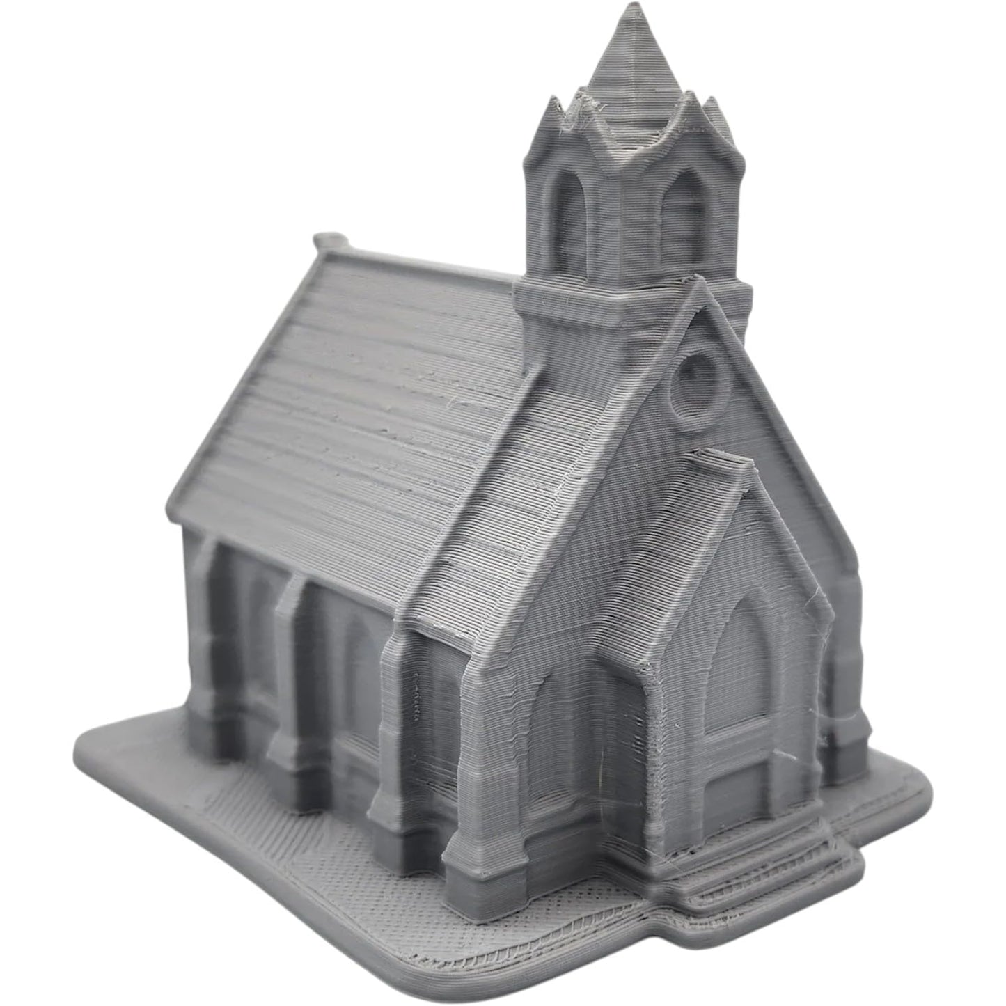 Church Miniature – Fantasy Cathedral Terrain for Tabletop RPGs, Dioramas & Medieval Displays – 3D Printed in Canada