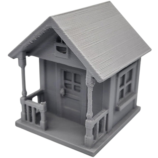 Cottage House Miniature – Rustic Fantasy Home Terrain for Tabletop RPGs, Dioramas & Village Displays – 3D Printed in Canada