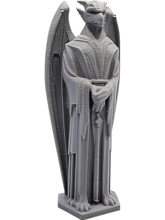 Gargoyle Guardian Statue – Gothic Medieval-Style Fantasy Figurine for Shelf, Altar, or Desk Display – 3D Printed in Canada