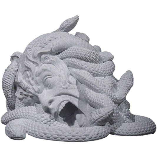 Gorgon Demise Dice Tower for DND, Pathfinder, Tabletop RPGs – Medusa-Inspired Snake Sculpture Dice Roller – Fantasy Gaming Accessory – 3D Printed in Canada