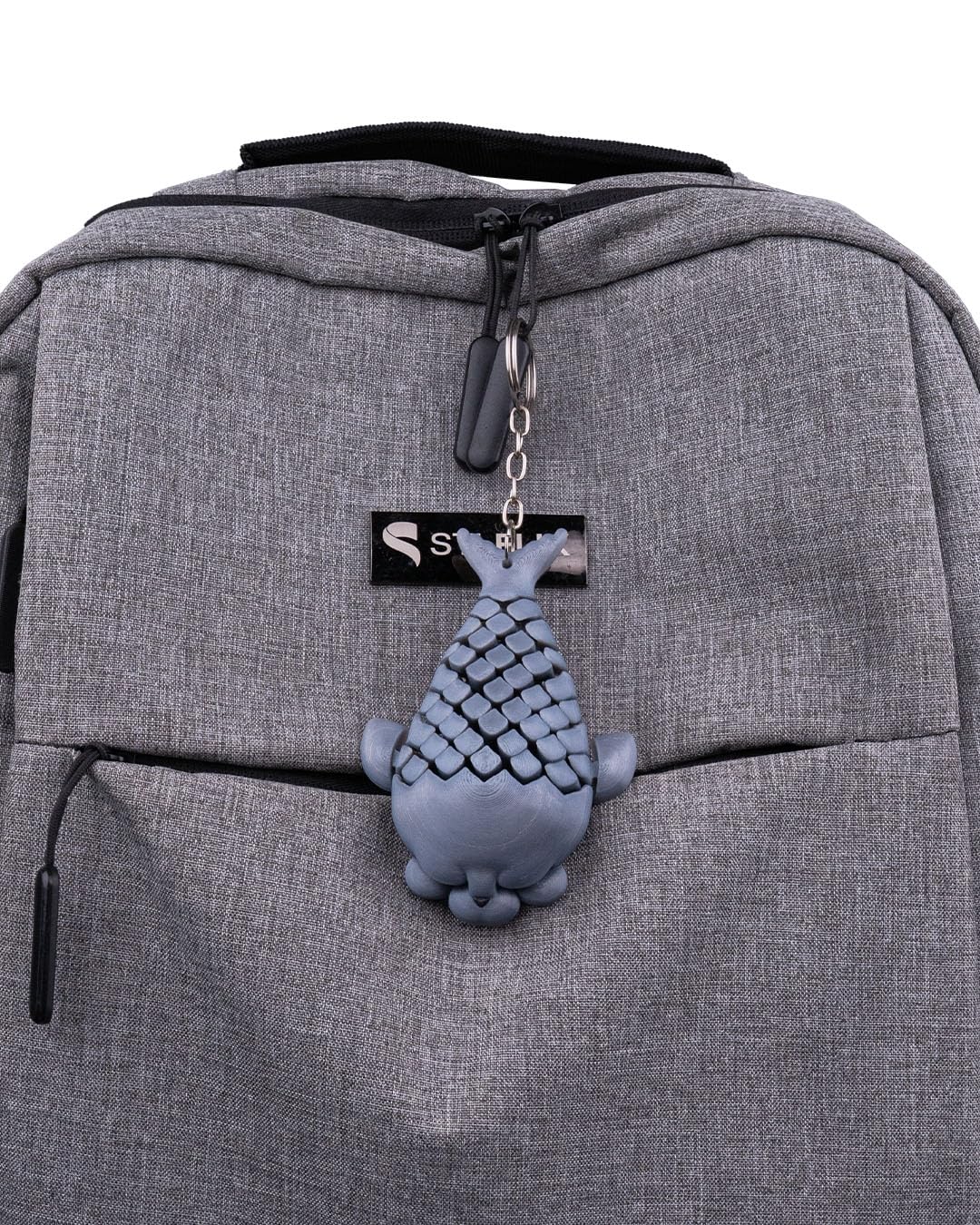 Phil the Seal Articulated Fidget Keychain – Moody Ocean Companion for Teens & Adults – 3D Printed in Canada