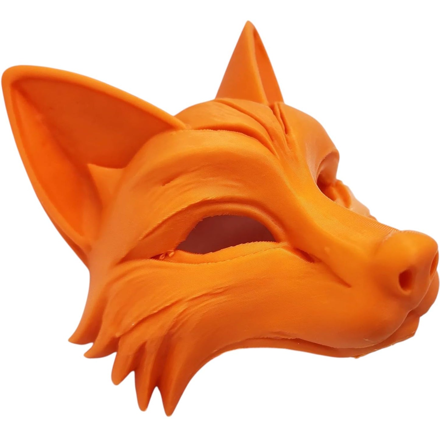 Fox Mask Sculpture – Decorative Animal Wall Art & Display Piece – 3D Printed in Canada