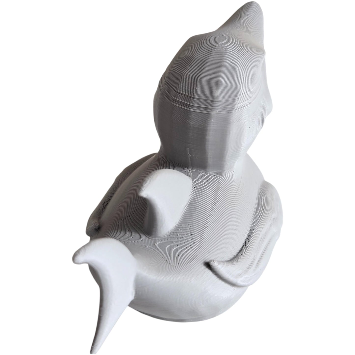 Shark Duck Figurine – Off-Road Rubber Duck for 4x4 Ducking, Cruise Ship Hiding, Vehicle Kindness Duck, Dashboard Accessory, Novelty Desk Decor, Collectible Gift – 3D Printed in Canada
