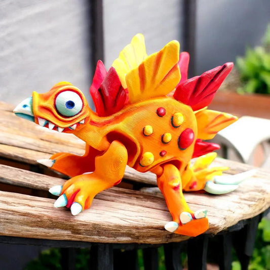 Articulated Stegosaurus Figurine – 3D Printed Dinosaur Collectible & Poseable Decor | Eco-Friendly