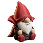 Vampire Gnome Figurine – Cute Halloween Vampire Decor for Shelf, Desk or Gothic Fantasy Display – Funny Dracula Gnome Gift for Adults, Collectors & Fans