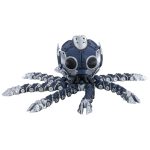 Octobot Figurine with Hidden Pilot – Articulated Sci-Fi Collectible for Teens & Adults – Interactive Display Model