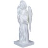 Holy Angel Statue – Minimalist Geometric Angel Sculpture with Halo and Wings for Home, Memorial or Prayer Décor – 3D Printed in Canada — 3D Printed Collectible by 3DCentral