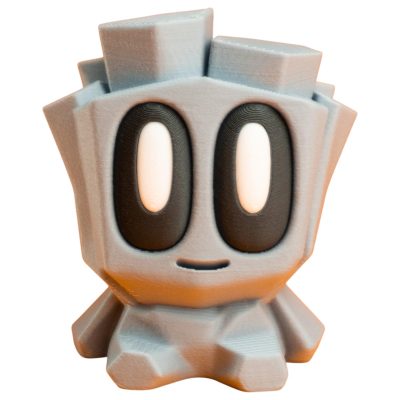 Basalt Blob Rock – Collectible Figurine | Geology-Inspired Desk Toy, Unique Rock-Themed Shelf Collectible, Novelty Gift – 3D Printed in Canada — 3D Printed Collectible by 3DCentral