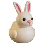 Cute Rabbit Duck Figurine – Bunny-Themed Collectible Duck for Spring Decor, Easter Gifts & Shelf Display