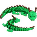 Articulated Dragon Figurine – Flexible Eastern-Style Fantasy Lizard