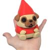 Pug Gnome Figurine – Adorable Dog Garden Gnome Decor for Desk, Shelf or Display – Collectible Pug Statue Gift for Dog Lovers – 3D Printed in Canada — 3D Printed Collectible by 3DCentral