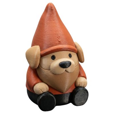 Labrador Retriever Gnome Figurine – Cute Dog Gnome Desk Buddy for Garden, Office, or Shelf Display – Pet Lover Gift & Whimsical Decor Accent – 3D Printed in Canada — 3D Printed Collectible by 3DCentral