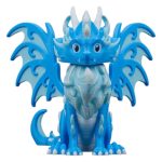 Aurelius The Ancient Dragon Figurine – Eternal Guardians – Frosted Blue Mythical Statue for Desk or Shelf – Fantasy Ice Dragon Collectible