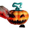 Interchangeable Face Jack-O'-Lantern Pumpkin Box – Halloween Decoration with Swappable Eyes & Mouth – 3D Printed in Canada — 3D Printed Collectible by 3DCentral