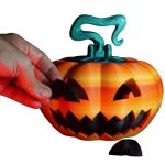 Interchangeable Face Jack-O'-Lantern Pumpkin Box