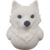 American Eskimo Dog Duck Figurine – Fluffy White Dog Meets Rubber Duck in Adorable Novelty Collectible Gift – 3D Printed in Canada — 3D Printed Collectible by 3DCentral