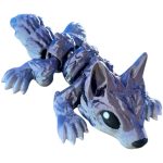 Tiny Wolf Pup Figurine