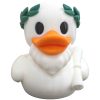 Greek Philosopher Duck Figurine – Unique 3D Printed Collectible Rubber Duck Decor for Desk, Shelf, or Bathroom Display – Thoughtful Gift for Philosophy Lovers & Duck Enthusiasts – 3D Printed in Canada — 3D Printed Collectible by 3DCentral