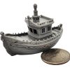High Detail Benchmark Boat Miniature – Precision Test Model for 3D Printer Calibration, Display & Functional Showcase – No Supports – 3D Printed in Canada — 3D Printed Collectible by 3DCentral