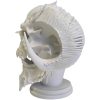 Demon Skull Bust – Horned Gothic Skeleton Sculpture for Dark Fantasy Decor, Collector Display, or Halloween Altars – 3D Printed in Canada — 3D Printed Collectible by 3DCentral