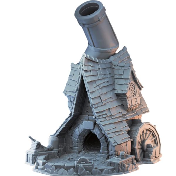 Dwarf Blacksmith Forge Dice Tower