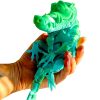 Articulated Cute Crocodile Figurine – Poseable Jungle Reptile Model for Display, Collecting & DIY Painting – 3D Printed in Canada — 3D Printed Collectible by 3DCentral