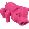 Articulated Piggy Desk Figurine – Cute Pink Pig Figurine for Desk, Display & Decorative Display – Flexible Animal Collectible for Teens & Adults – 3D Printed in Canada — 3D Printed Collectible by 3DCentral
