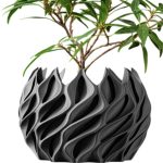 Modern Twisted Planter Pot