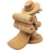 Platypus Trader Figurine with Backpack and Hat – Wood-Style 3D Printed Fantasy Animal Merchant Miniature – 3D Printed in Canada — 3D Printed Collectible by 3DCentral