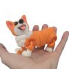 Articulated Cute Corgi Dog Figure – Print-in-Place Collectible Pet with Movable Joints – Posable Desk Companion for Decorative Display & Collectors – 3D Printed in Canada — 3D Printed Collectible by 3DCentral