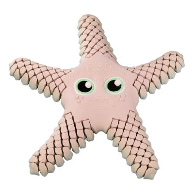 Articulated Sandy The Sea Star Figurine – Oceanic Desk Fidget for Teens & Adults – Stress Relief & Collectible – 3D Printed in Canada — 3D Printed Collectible by 3DCentral