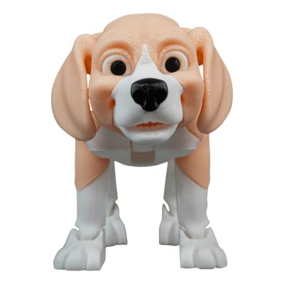 Barry The Beagle Figurine – Articulated Desk Fidget for Teens & Adults – Cute Dog Collectible – 3D Printed in Canada — 3D Printed Collectible by 3DCentral