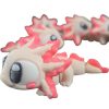 5-Pack Mini Baby Axolotl Figurines – Articulated Desk Pet Critters, Collectible Pocket Marsupials, Desk Figurines for Teens & Adults – 2 Inch Poseable Figures – 3D Printed in Canada — 3D Printed Collectible by 3DCentral