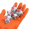 5-Pack Mini Baby Chef Mouse Figurines – Articulated Desk Pets, Poseable Desk Figurines, Mystery Mini Animals – 2 Inch Collectible Mice – 3D Printed in Canada — 3D Printed Collectible by 3DCentral