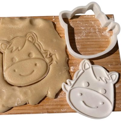Horse Cookie Cutter Set of 3 Sizes (3" 4" 5") – Farm & Western Baking Fondant Mold – 3D Printed in Canada — 3D Printed Collectible by 3DCentral