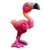 Articulated Flamingo Bird Figurine – Poseable 3D Printed Tropical Animal Model – Print-in-Place Pink Bird Sculpture for Desk or Shelf Display – 3D Printed in Canada — 3D Printed Collectible by 3DCentral
