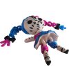 Articulated Twisty Creepy Doll Figurine – Horror-Inspired Button-Eyed Display Figure with Twisted Braids, Gothic Decor for Desk or Shelf – 3D Printed in Canada — 3D Printed Collectible by 3DCentral
