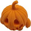 Funny Jack-o-Lantern Man Mini Halloween Figurine – Spooky Pumpkin Monster Shelf Decoration – 3D Printed in Canada — 3D Printed Collectible by 3DCentral