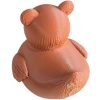 Brown Bear Duck Figurine – Quirky Bear-Themed Collectible Rubber Duck Desktop Decoration Gift for Home Office – 3D Printed in Canada — 3D Printed Collectible by 3DCentral