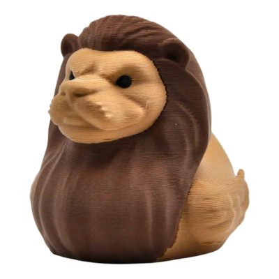 Majestic Lion Duck Figurine – Off-Road Rubber Duck for Vehicle Ducking, Cruise Ship Hiding & Dashboard Display – Collectible 4x4 Kindness Duck – 3D Printed in Canada — 3D Printed Collectible by 3DCentral