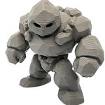 Lesser Earth Elemental Miniature | 3DCentral
