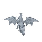 The Lithic Titan Stone Dragon – Articulated Fantasy Sculpture