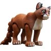 Articulated Mountain Lion Figurine – Flexible Wild Cat Collectible with Poseable Joints – Fun Desk Decoration or Display Model – 3D Printed in Canada — 3D Printed Collectible by 3DCentral