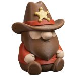 Western Sheriff Gnome Figurine | 3DCentral