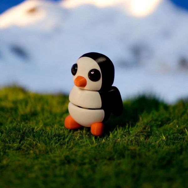 Ensemble de 5 mini-figurines bébé pingouin Zou