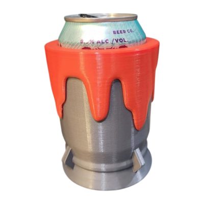 Bloody Goblet Can Cooler with Dripping Red Slime – Gothic Horror Drink Holder for 12oz Cans – 3D Printed in Canada — 3D Printed Collectible by 3DCentral
