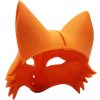 Fox Mask Sculpture – Decorative Animal Wall Art & Display Piece – 3D Printed in Canada — 3D Printed Collectible by 3DCentral