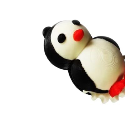 Adorable Penguin Fidget Toy – Tactile Stress Relief Desk Companion for Teens & Adults – 3D Printed in Canada — 3D Printed Collectible by 3DCentral