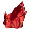Rem-Ember-Ance Flame Phone Stand – Fiery Decorative Smartphone Holder for Desk or Nightstand – 3D Printed in Canada — 3D Printed Collectible by 3DCentral